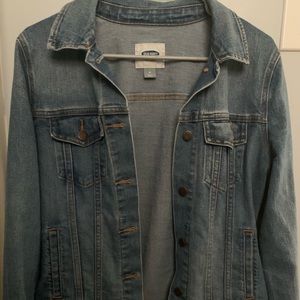 Old navy medium wash denim jacket
